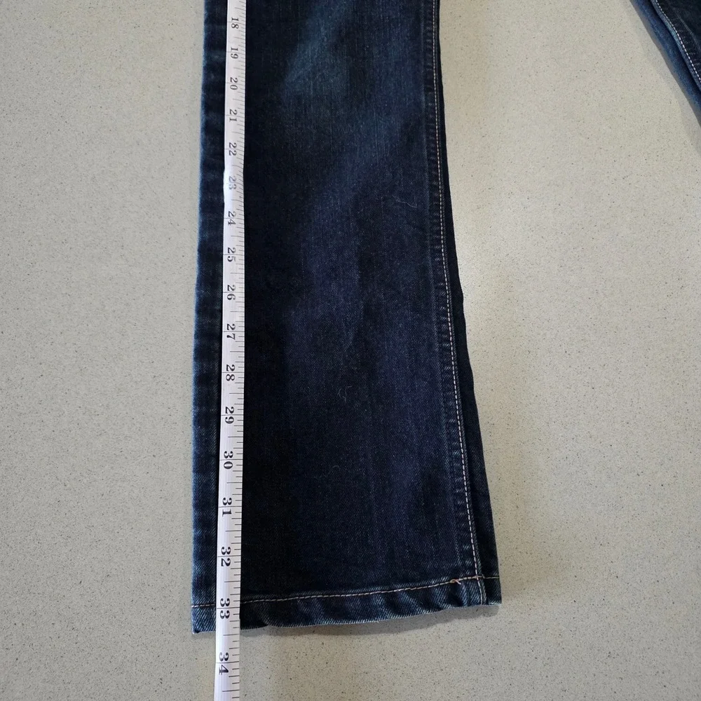 Levis 511 Skinny Jeans Boys Size 10 Reg Dark Wash Indigo Denim 25x25